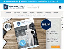 Tablet Screenshot of gruppocorso.nl